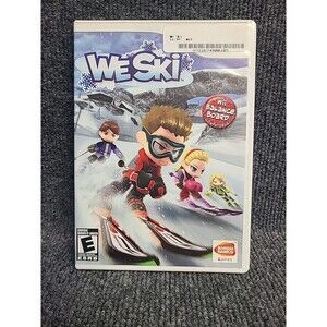 Wii We Ski (Nintendo Wii, 2008) Complete Tested